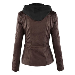 Sveva | Classic Vegan Leather Jacket