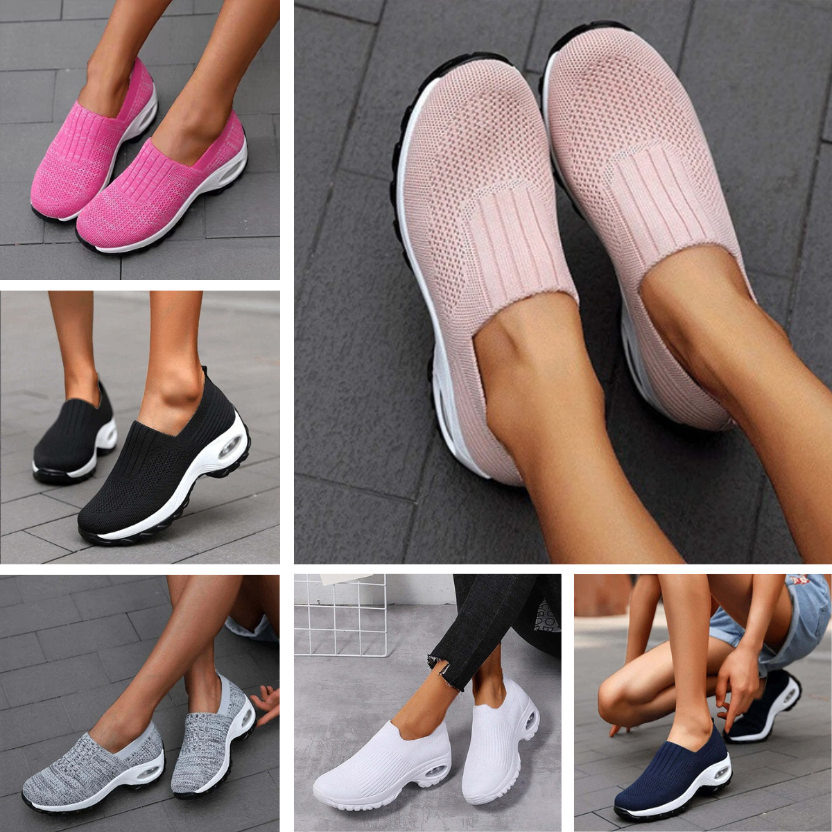 Macy | Comfy Slip-On Orthopaedic Trainers