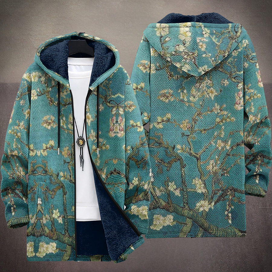 Beatrisse | Artful Hooded Cardigan