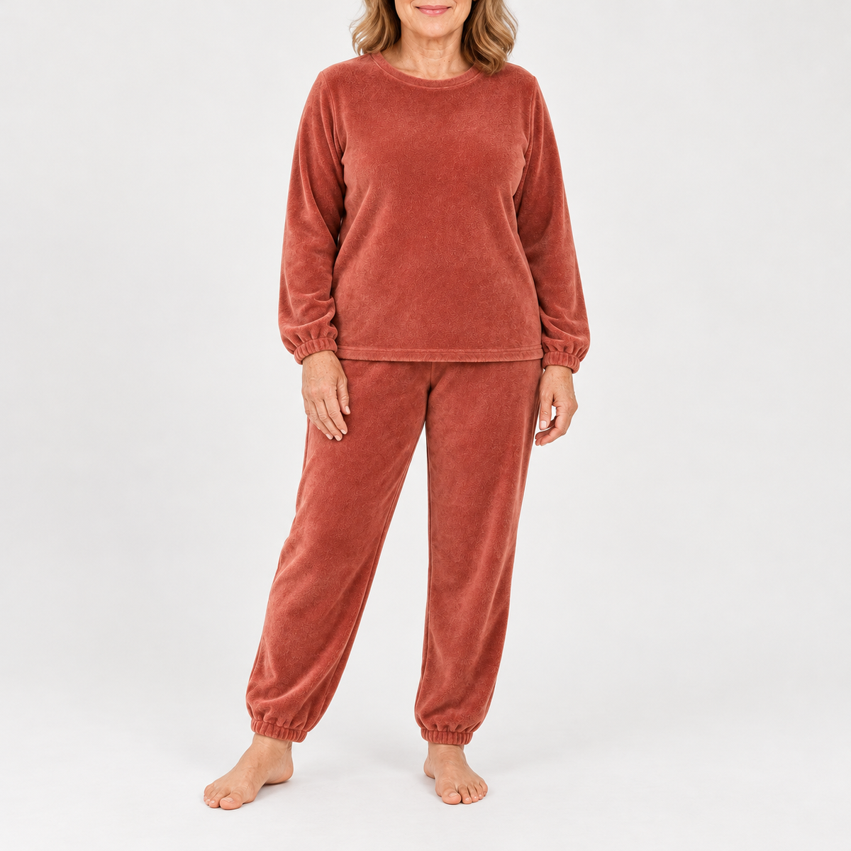 Rosalind | Fleece Pyjama Set