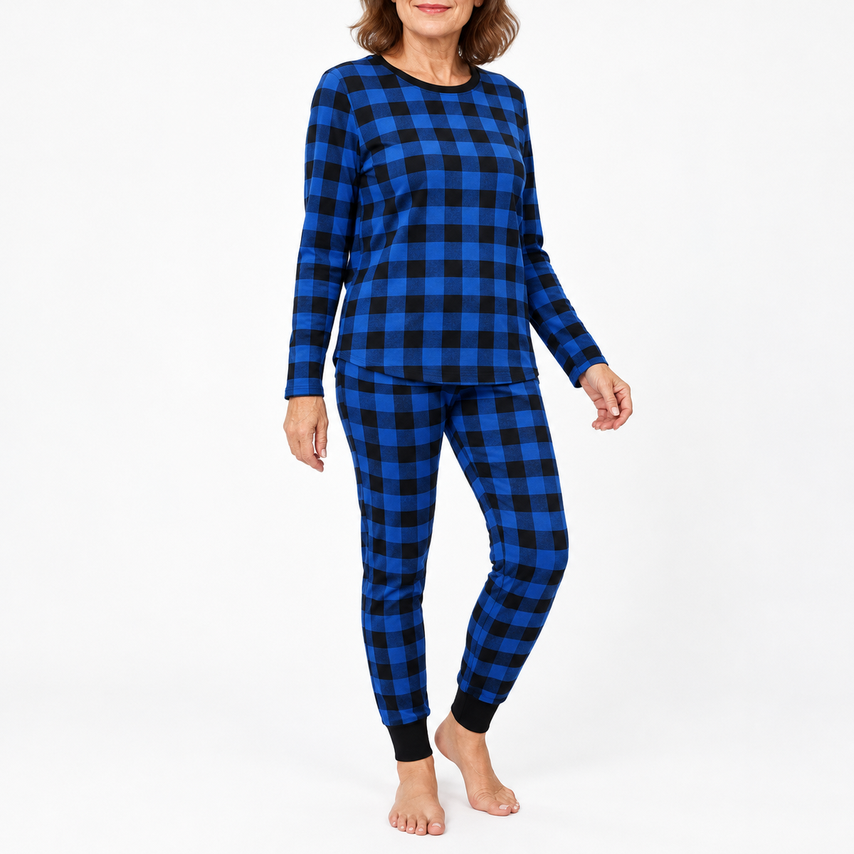 Melissa | Christmas Check Loungewear Set