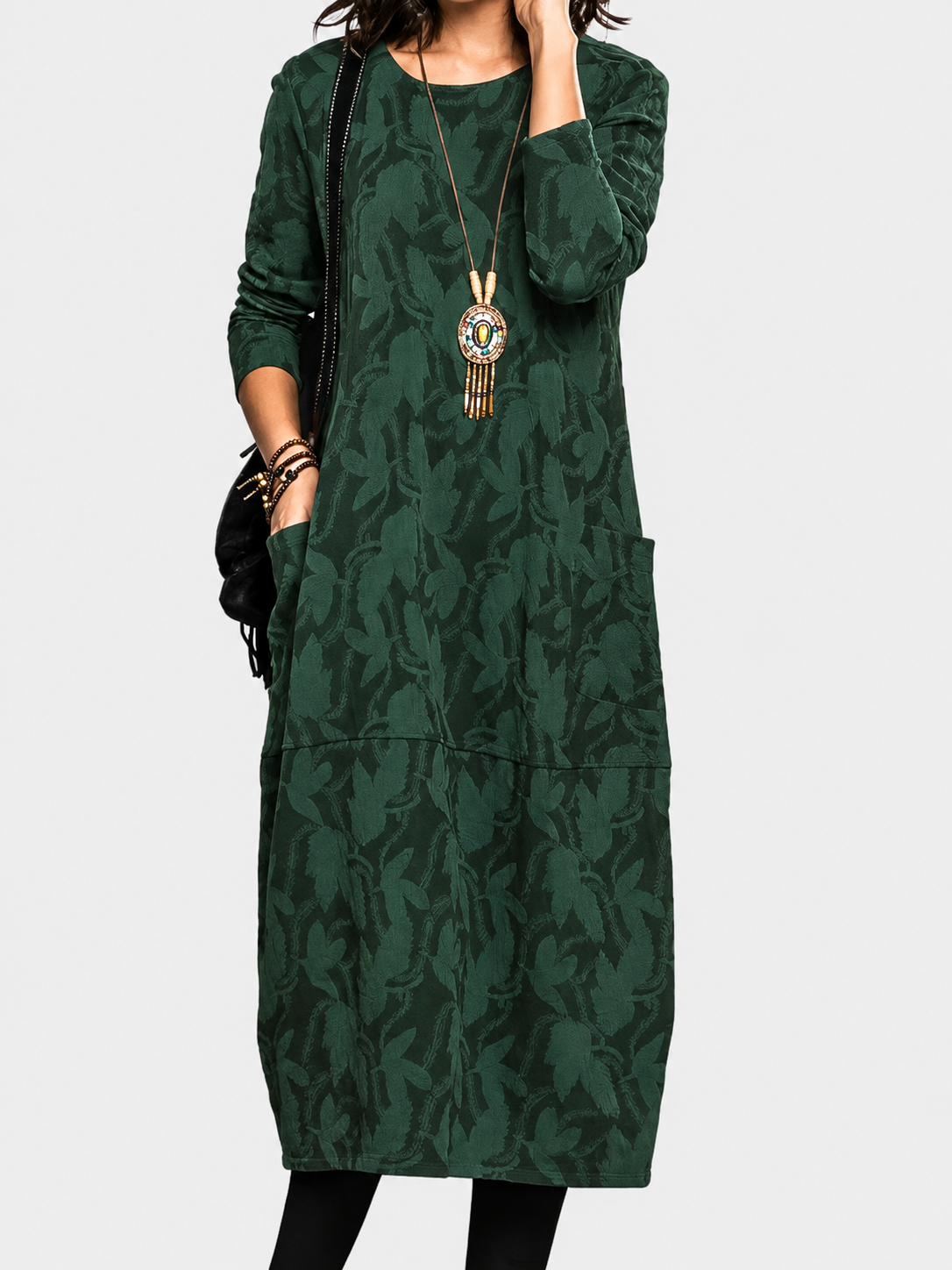 Seraviellea | Elegant Autumn Dress