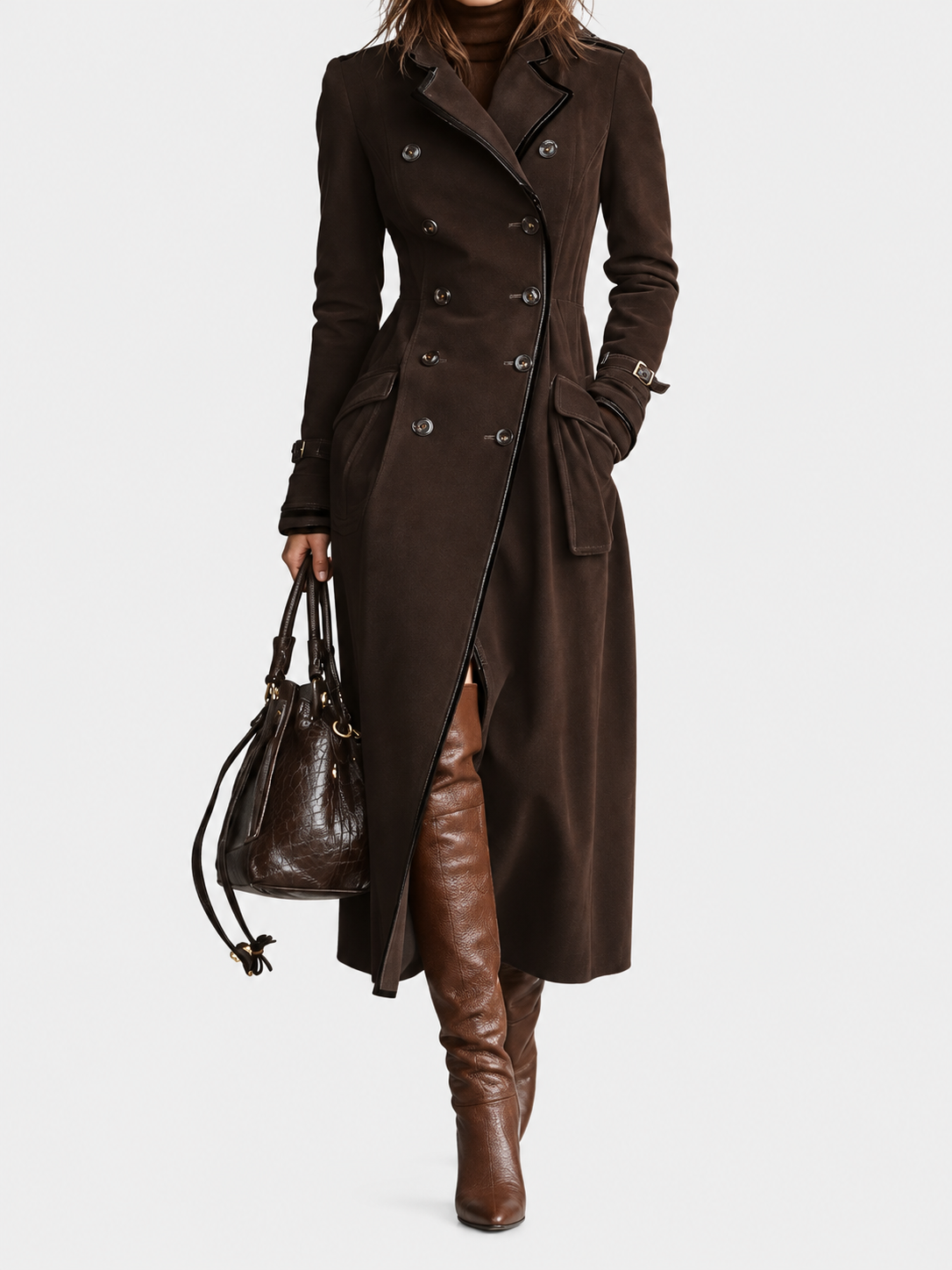 Maddy | Elegant Long Tailored Coat