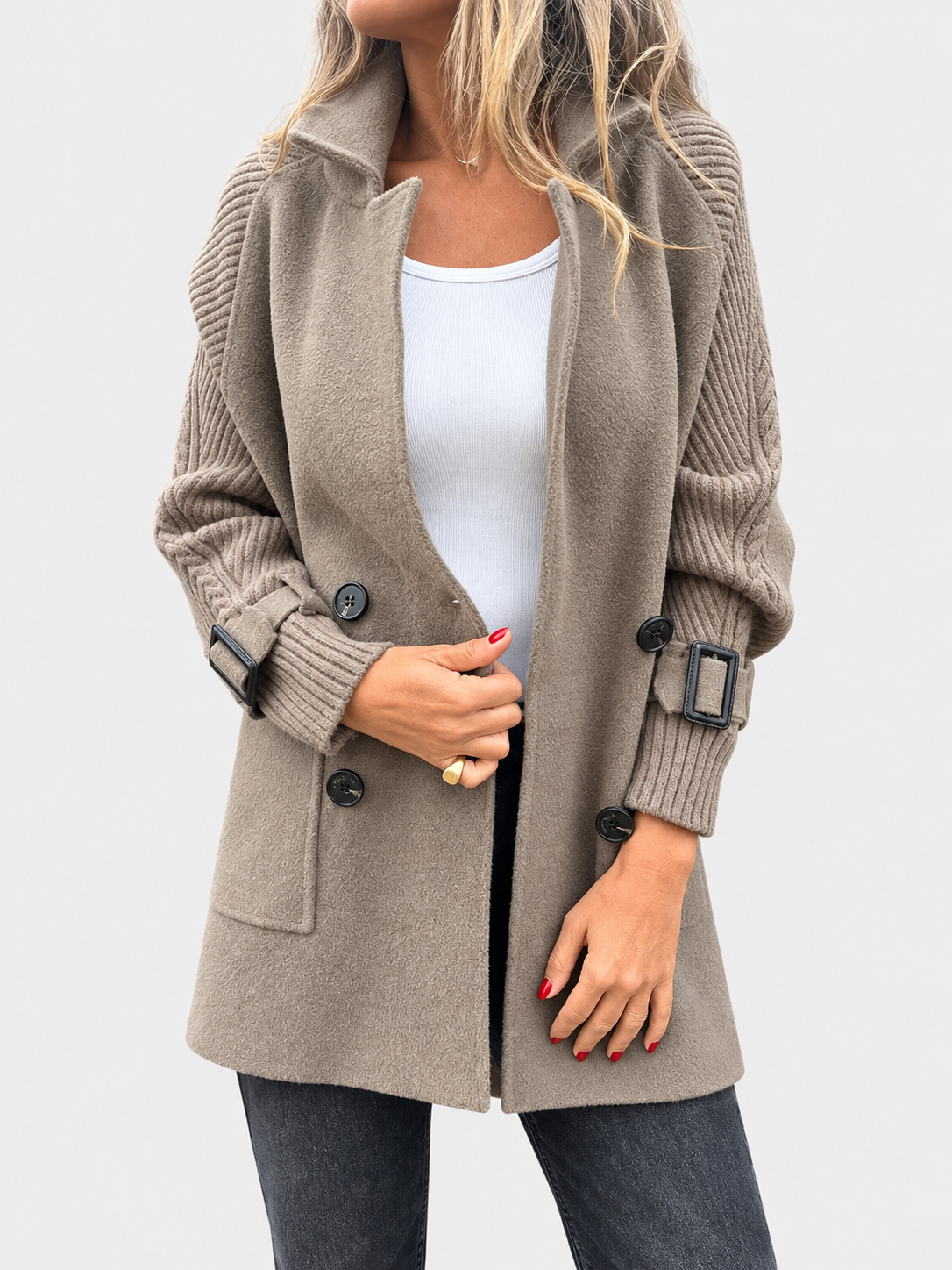 Isola | Double-Breasted Coat