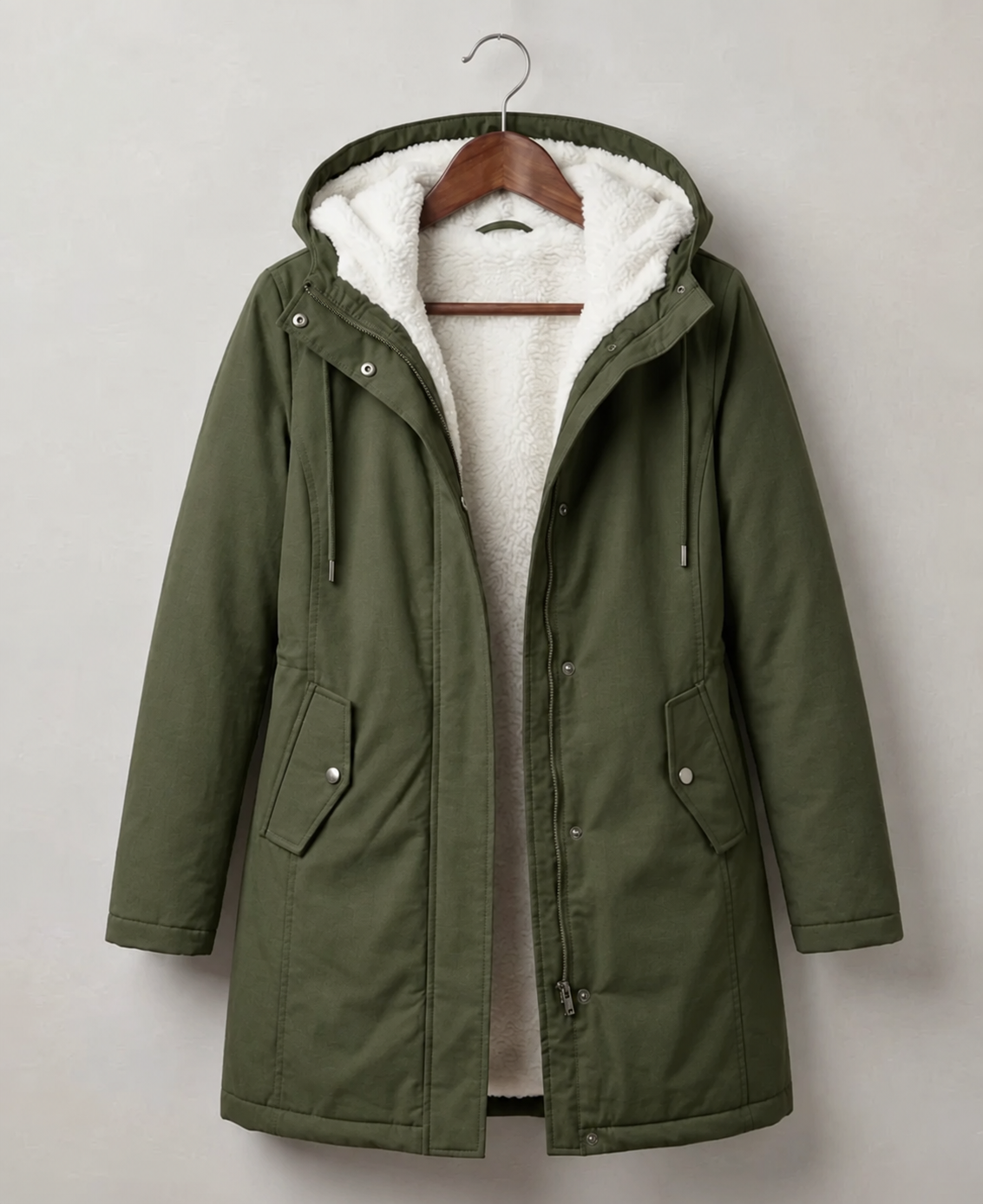 Marjorie | Water-Repellent Hooded Jacket