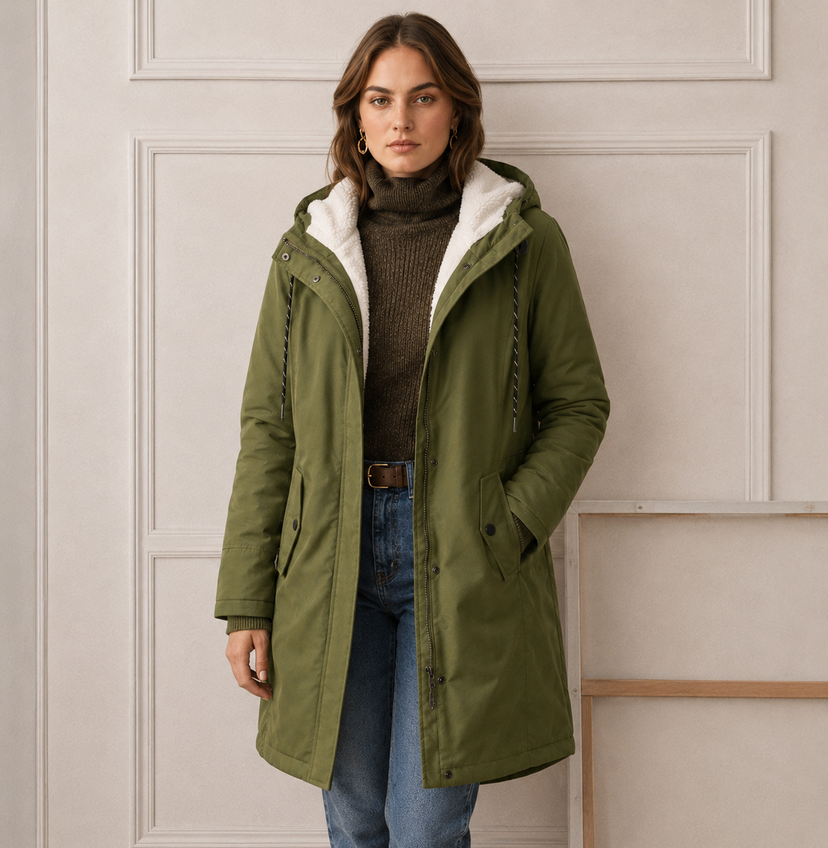 Everest | Cosy Hooded Coat