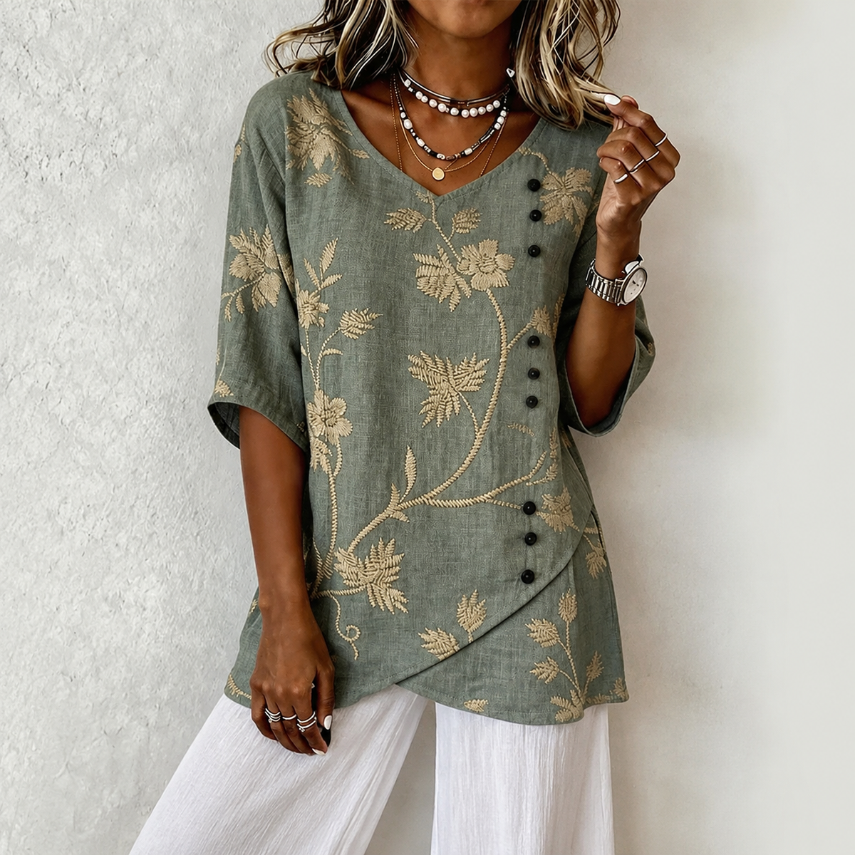 Nolwenn | Floral Blouse