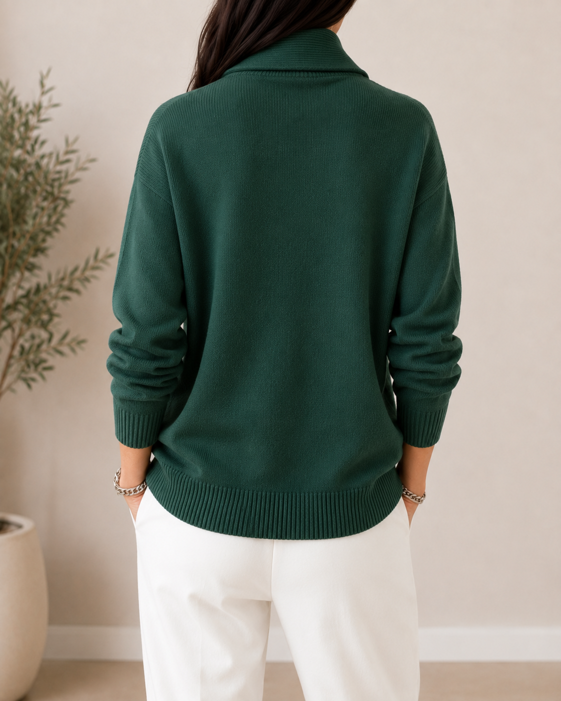 Clarissa | V-Neck Knit Sweater