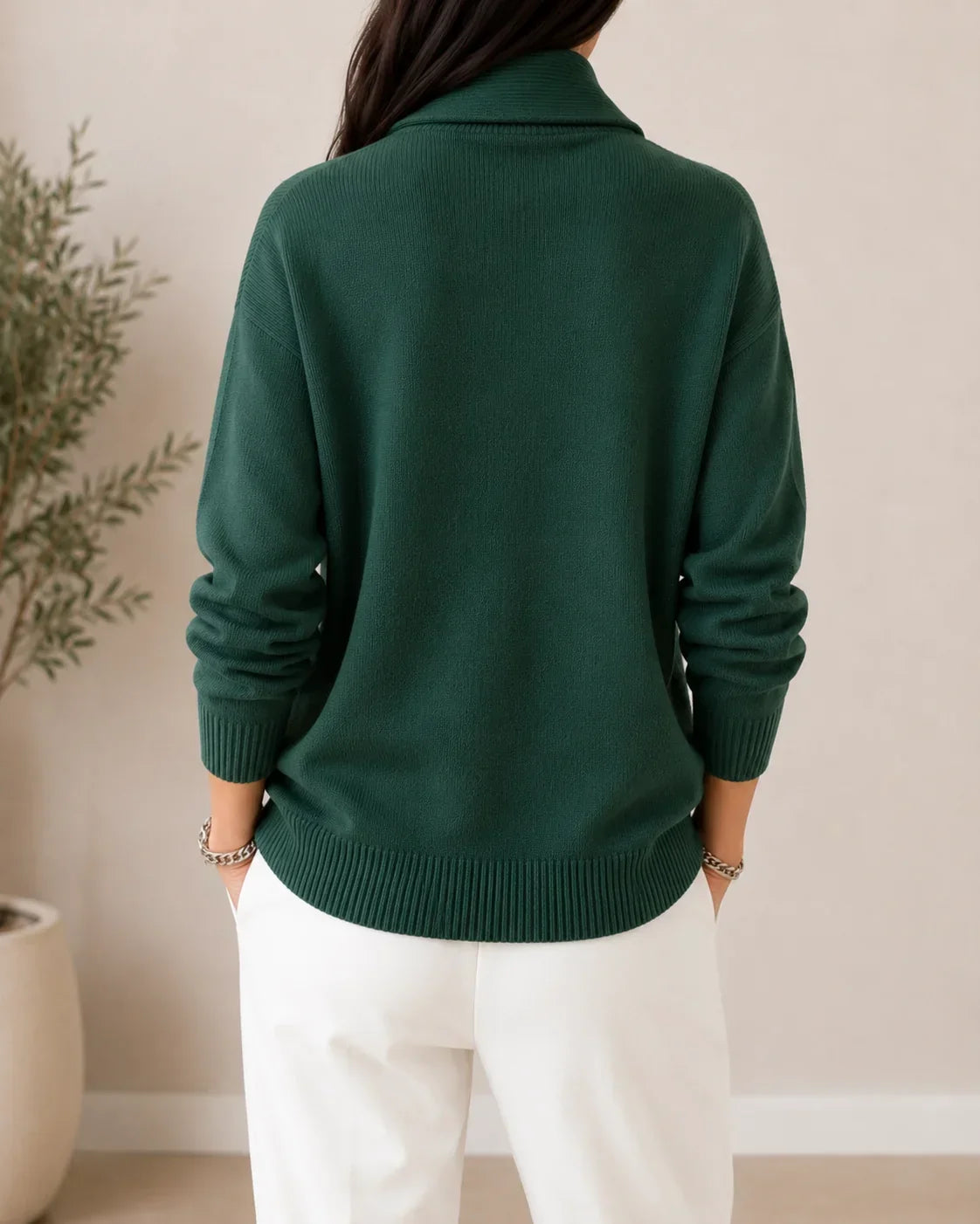 Margaret | Soft V-Neck Jumper