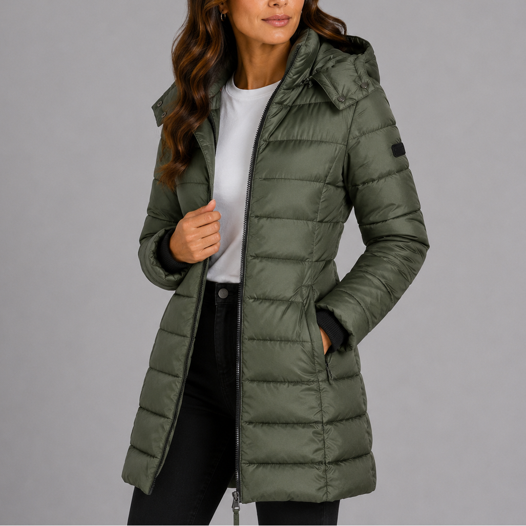 Lola | Women's Long Hooded Coat