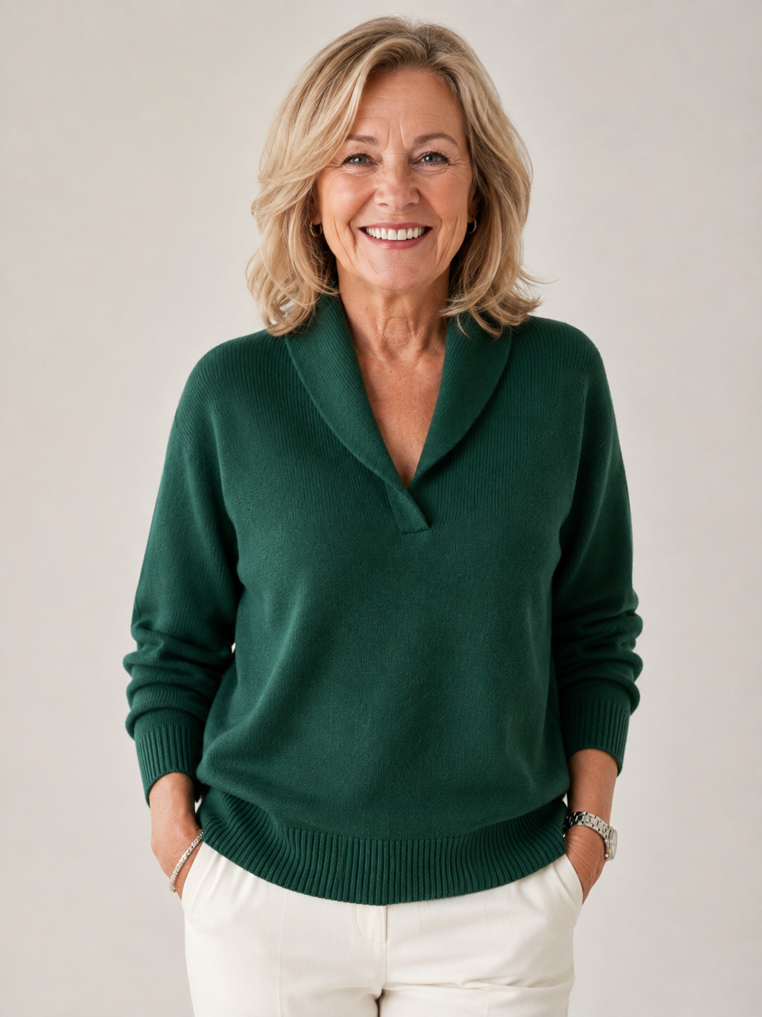 Clarissa | V-Neck Knit Sweater