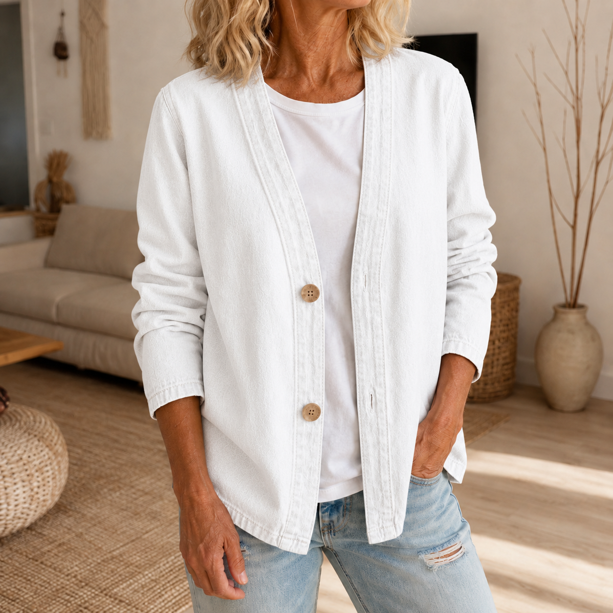 Lennox | Denim-Style Jacket