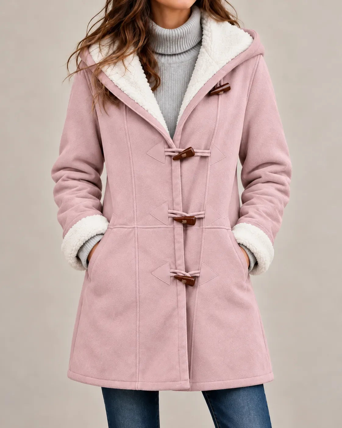 Eleanor | Hooded Toggle Coat