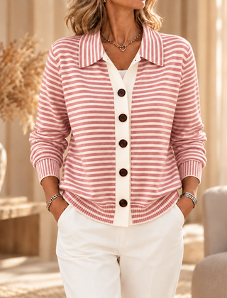 Lesley | Striped Cardigan