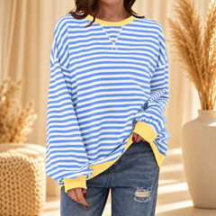Lesley | Striped Sweatshirt