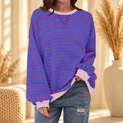 Lesley | Striped Sweatshirt