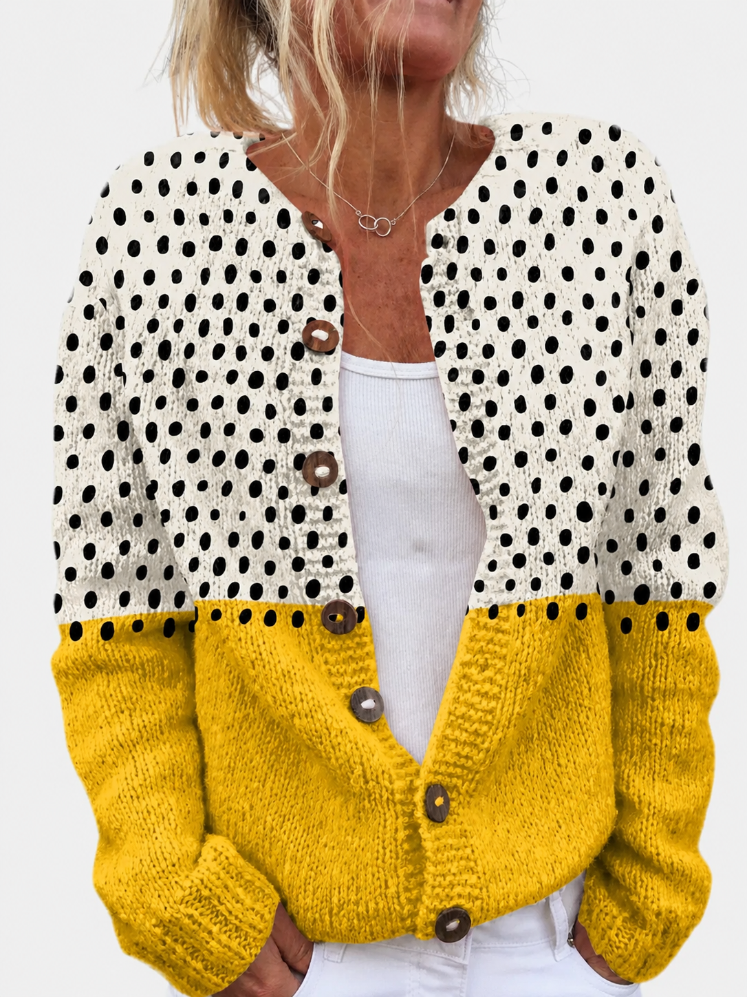 Junella | Vintage Knit Cardigan Sweater