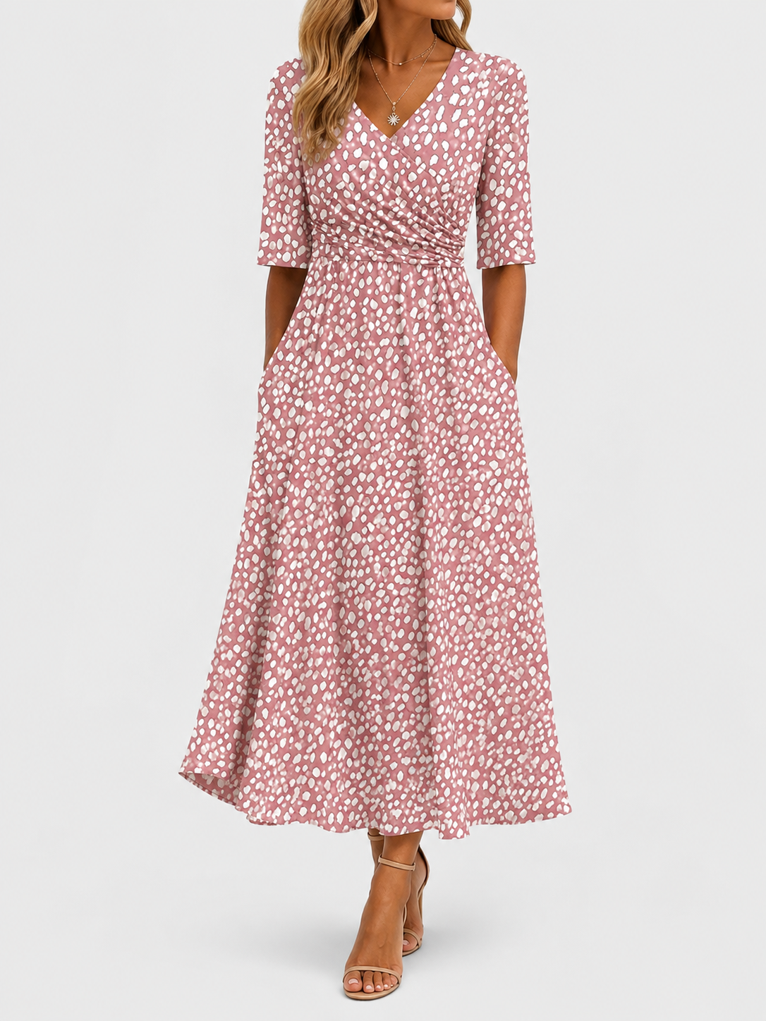 Romy | Tummy Covering Midi Dress