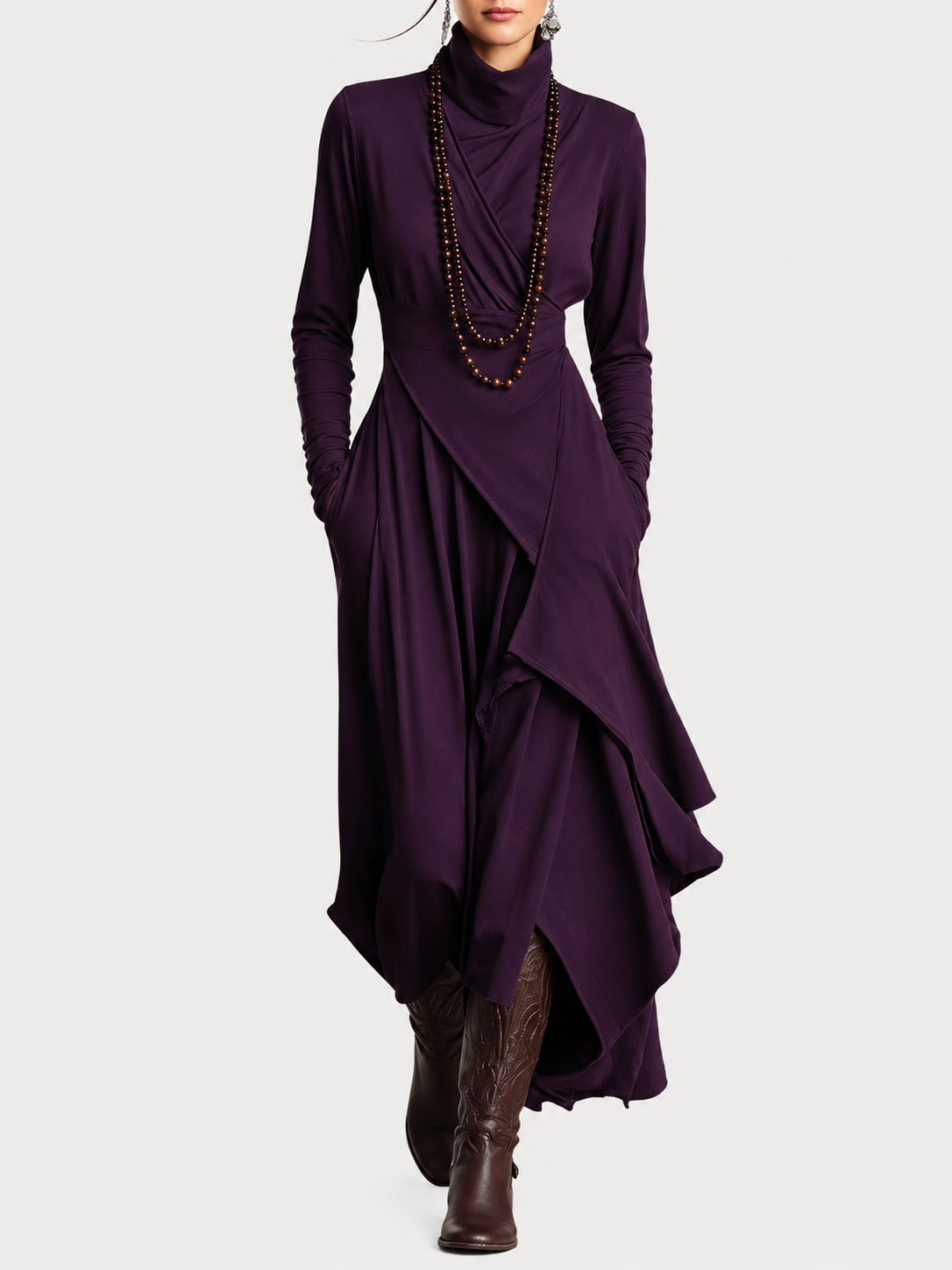 Genevieve | The Turtleneck Maxi