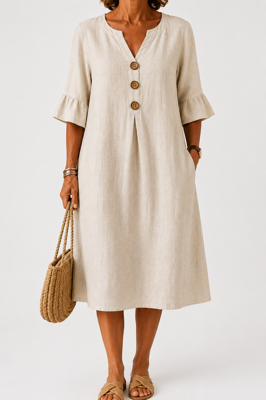 Eleanor | Button Dress