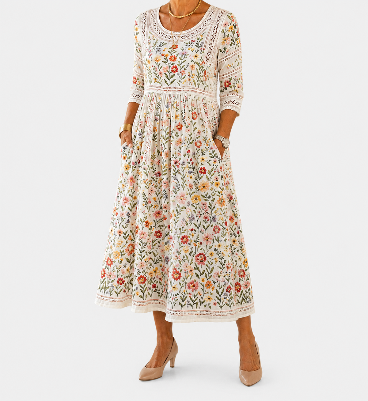 Meadow | Charm Midi Dress