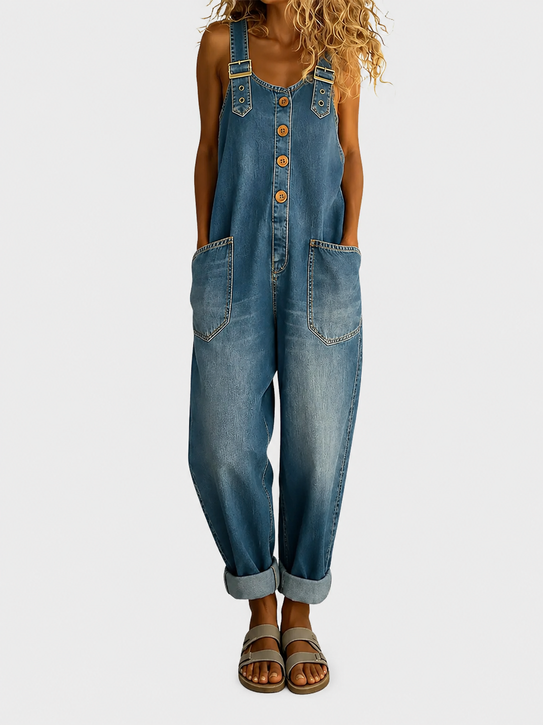 Kylora | Denim Muse Overalls