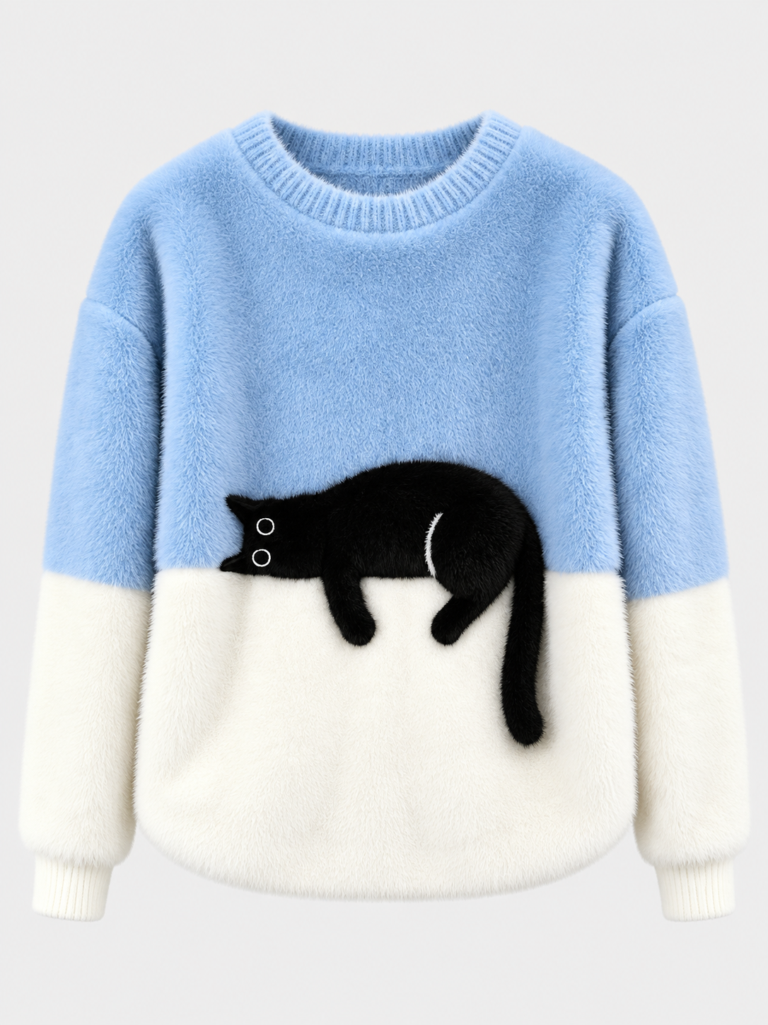 KIMMY | ELEGANT CAT PRINT JUMPER
