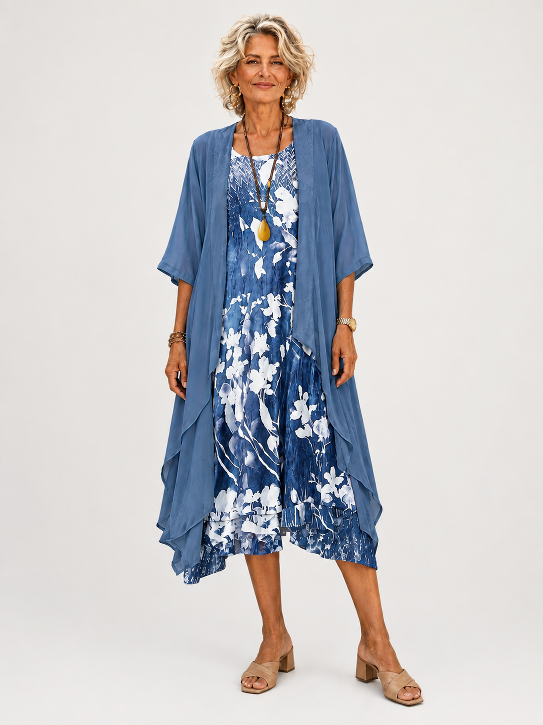 Mariana | Floral Cardigan Dress