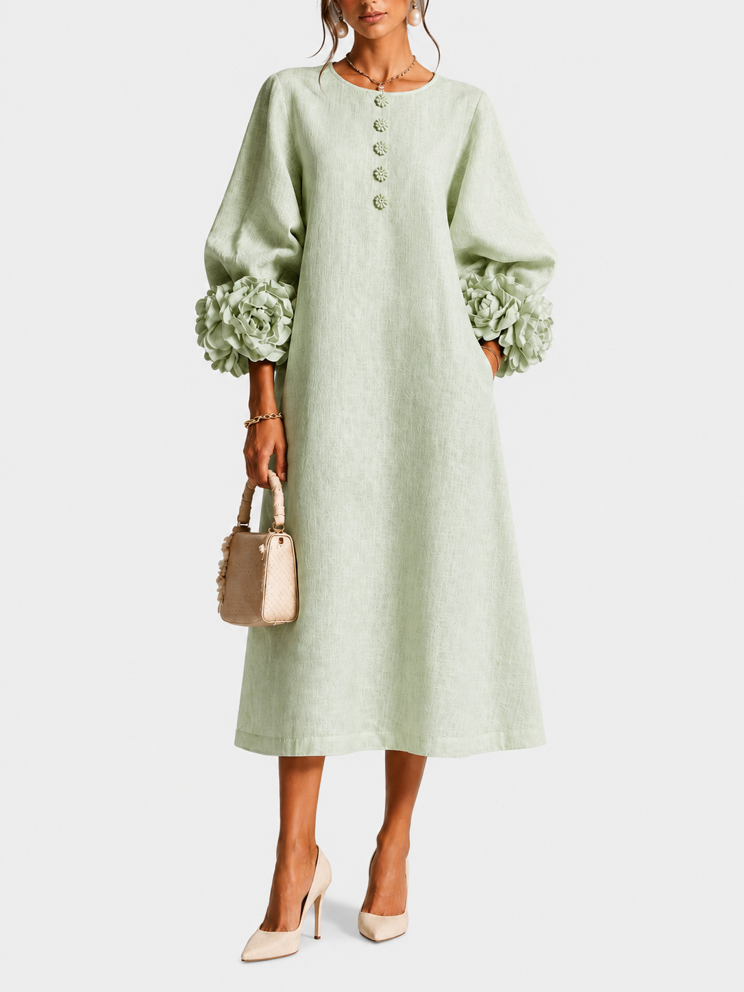 Serena | Elegant Midi Dress