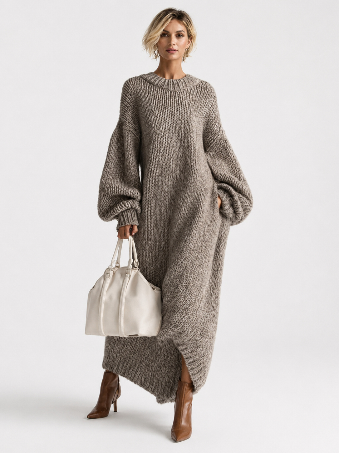 Valeria | Oversized Sweater Dress