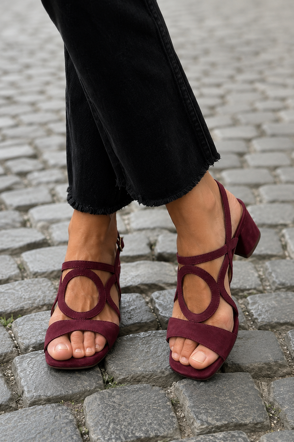Cedra | Lime Pop Heeled Sandals