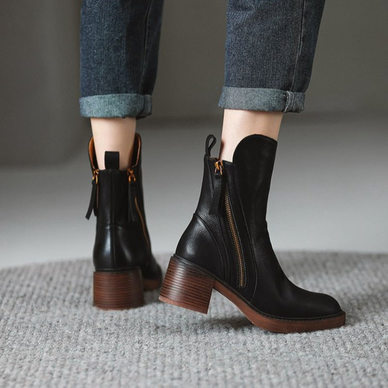 Selene | Heeled Ankle Boots
