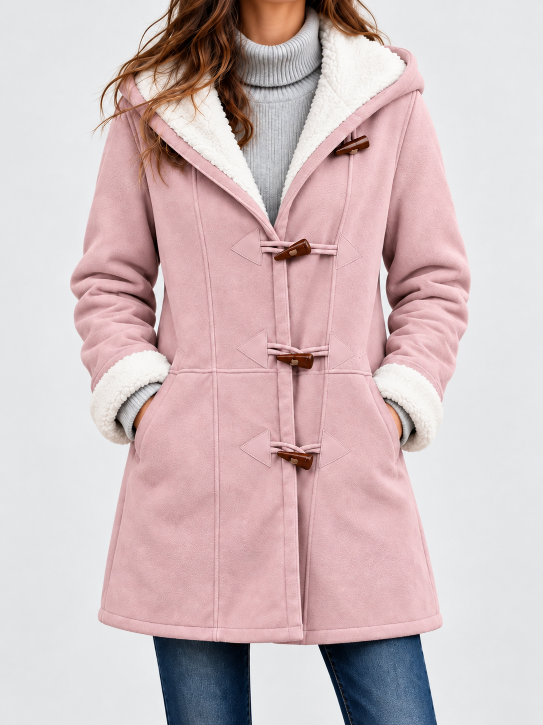 Eleanor | Hooded Toggle Coat