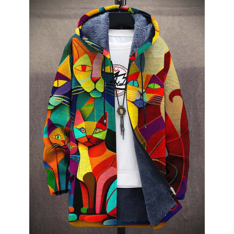 Marlena | Artistic Hooded Cardigan