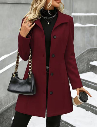 Eline | Stand-Collar Coat