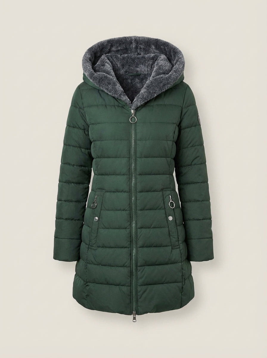 Olivia | Padded Hooded Winter Jacket