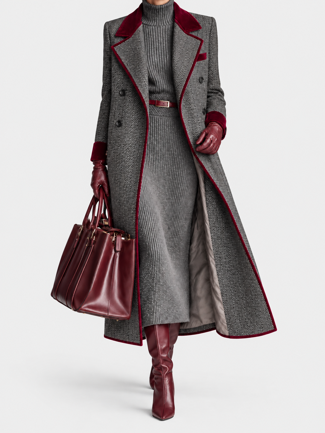 Adele | Elegant Long Coat