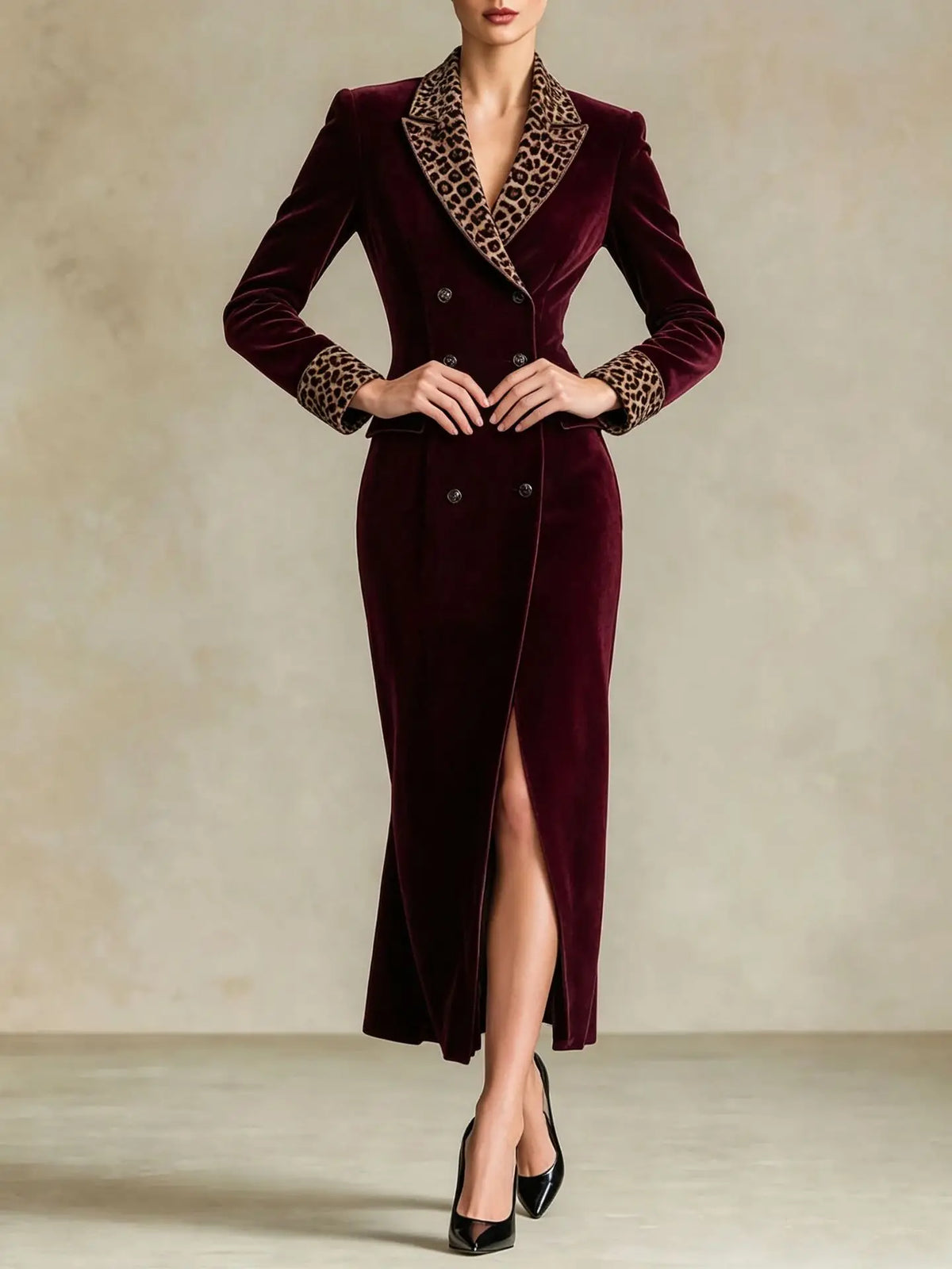 Grace | Elegant Long Tailored Coat