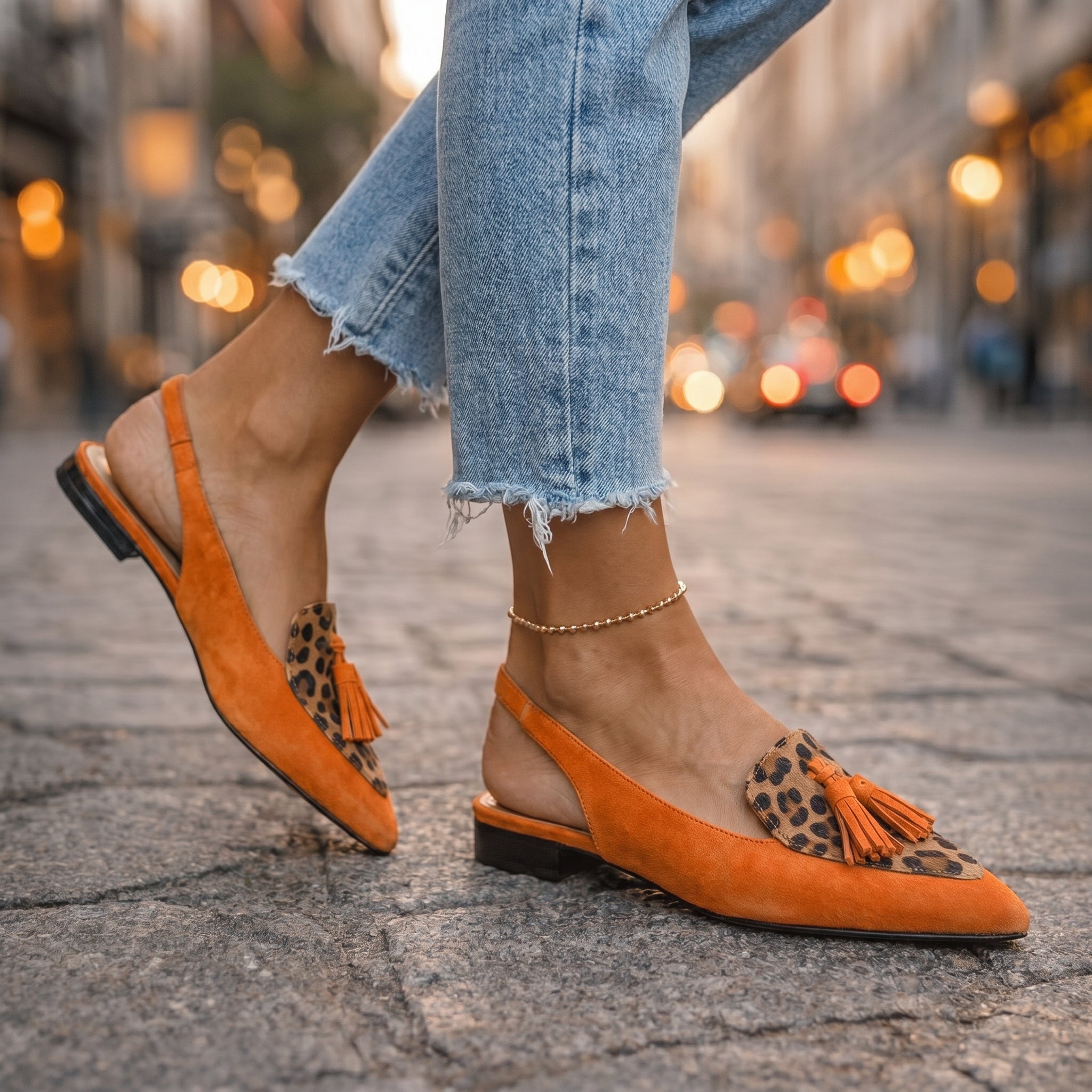 Eliza | Slingback Loafers