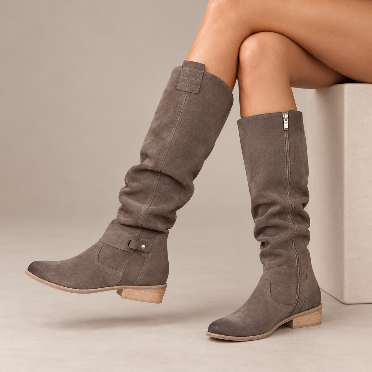 Nora | Orthopaedic Slouch Knee Boots