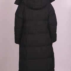 Carmen | Long Belted Puffer Coat
