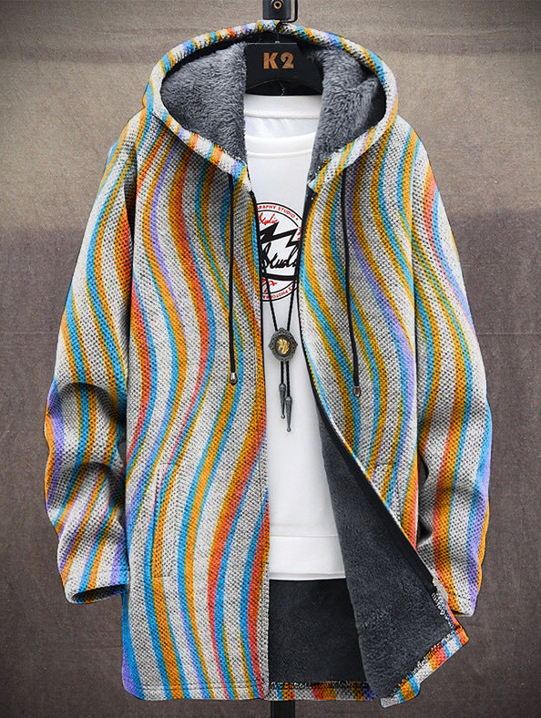 Georgiana | Hooded Artistic-Weave Cardigan