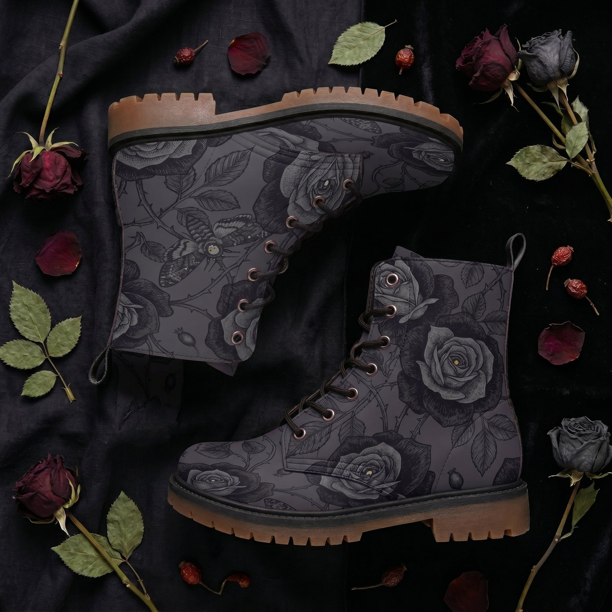 Acherontia | Leather Boots