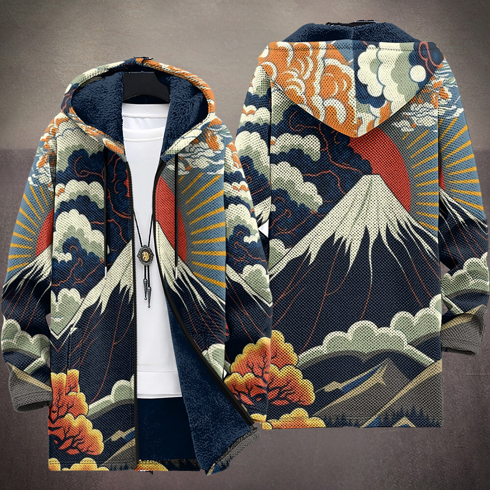 Liliana | Artful Hooded Cardigan
