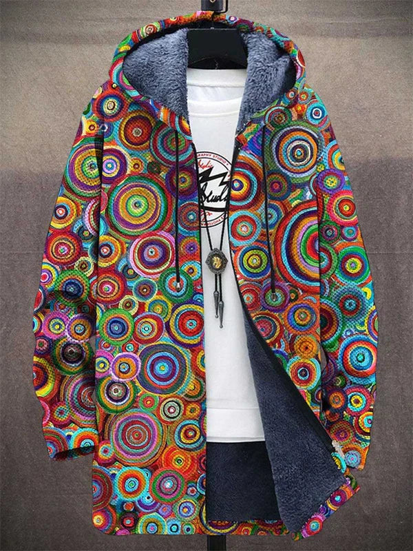 Eloise | Artful Hooded Cardigan