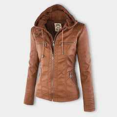 Sveva | Classic Vegan Leather Jacket
