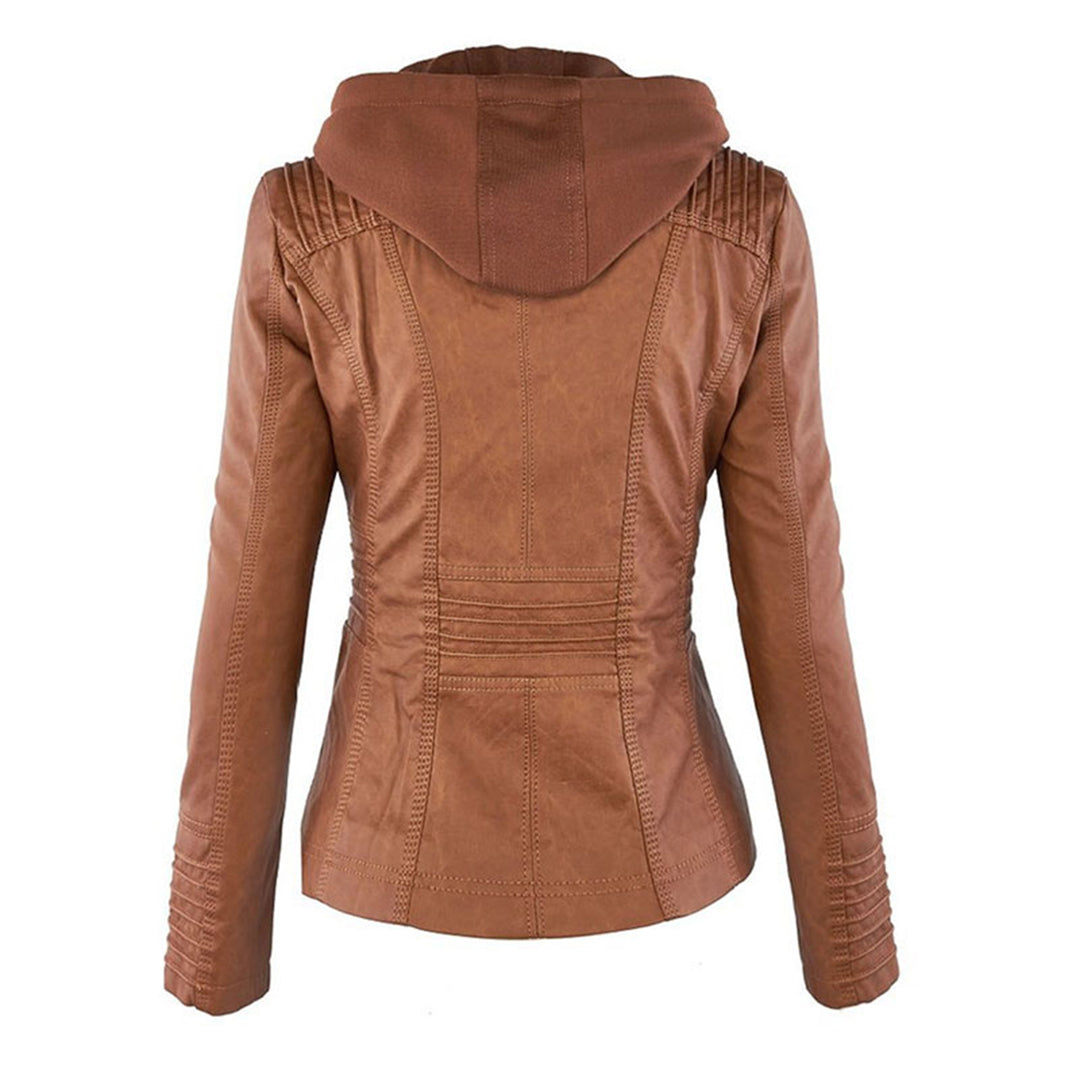 Monica | Leather Biker Jacket