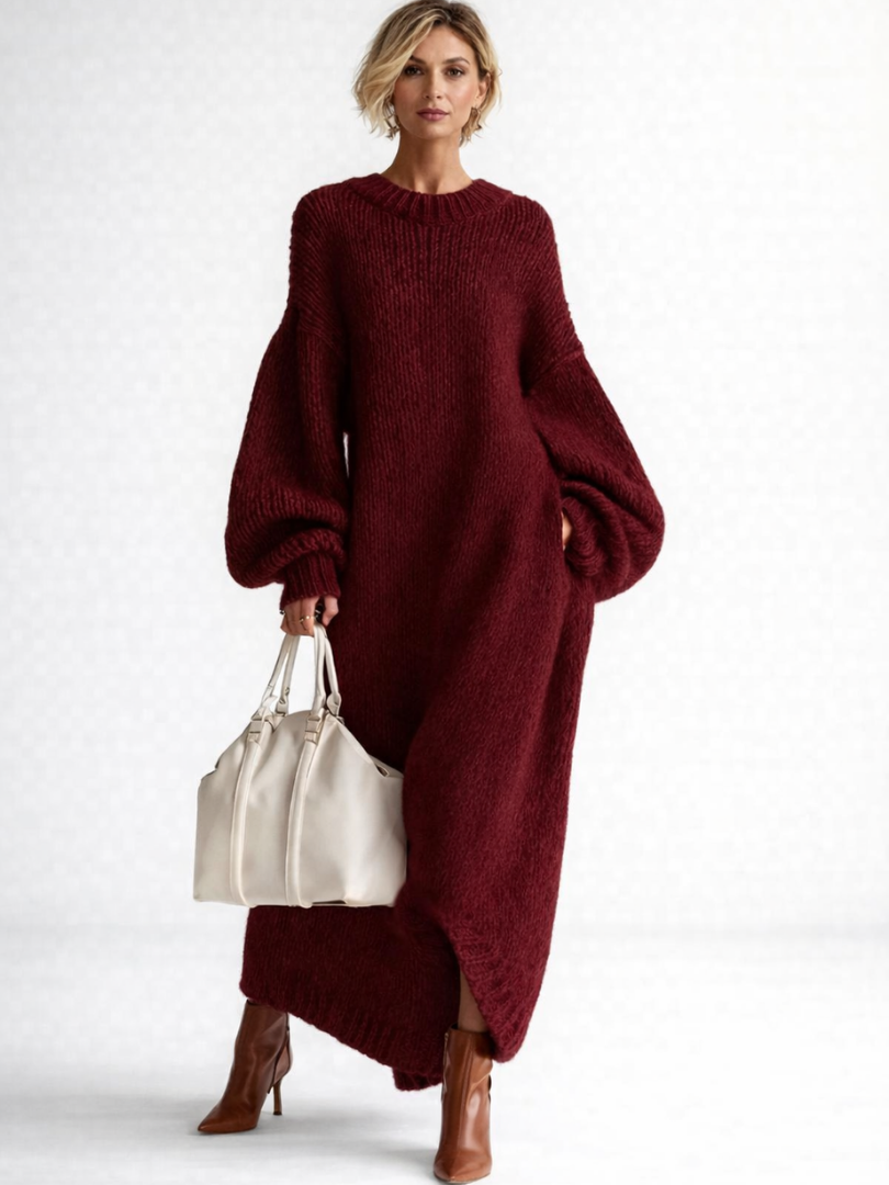 Valeria | Oversized Sweater Dress