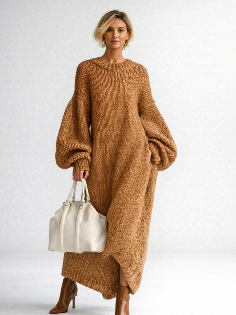 Valeria | Oversized Sweater Dress