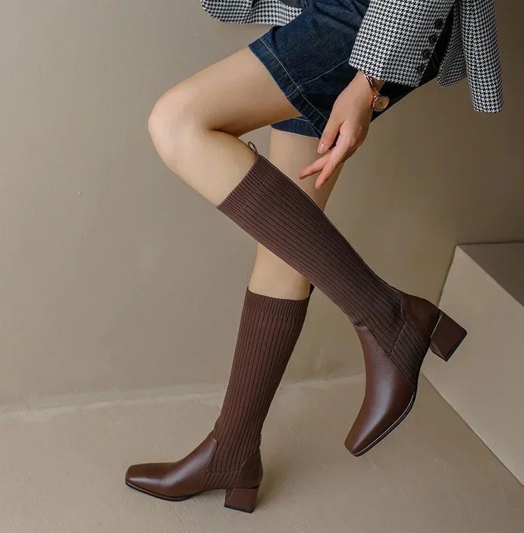 Annelisa | Tall Sock Boots